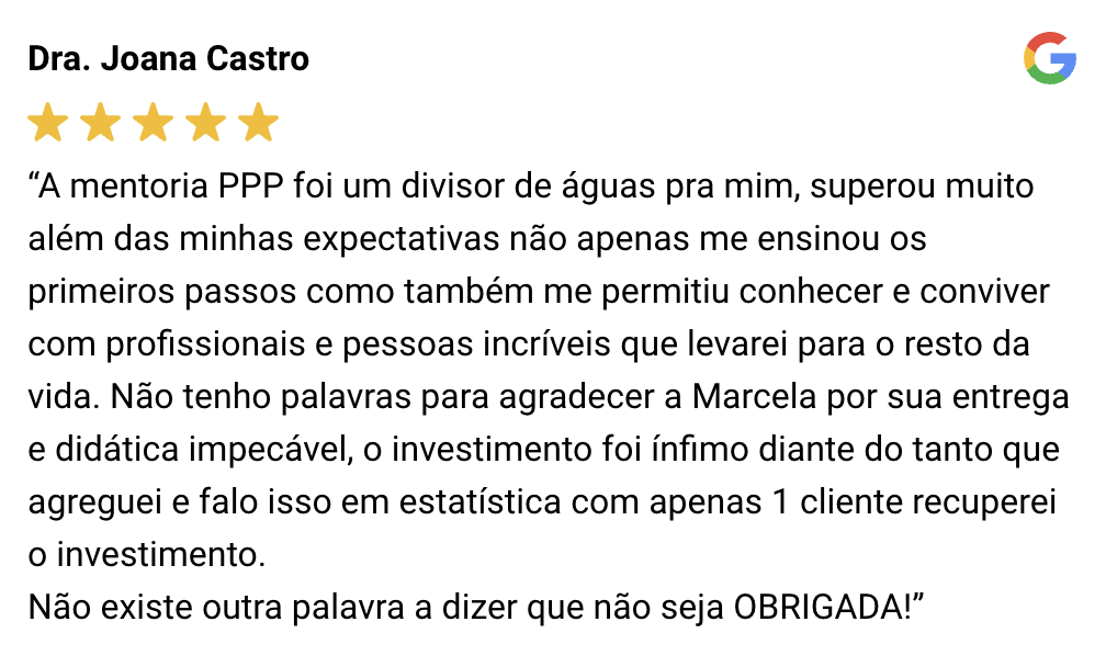 Depoimento de aluno da Mentoria PPP sobre advocacia criminal em Portugal.
