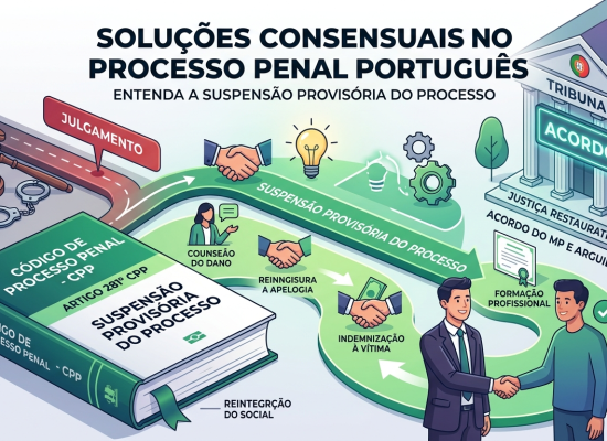 Soluções Consensuais no Processo Penal Português: Entenda a Suspensão Provisória do Processo