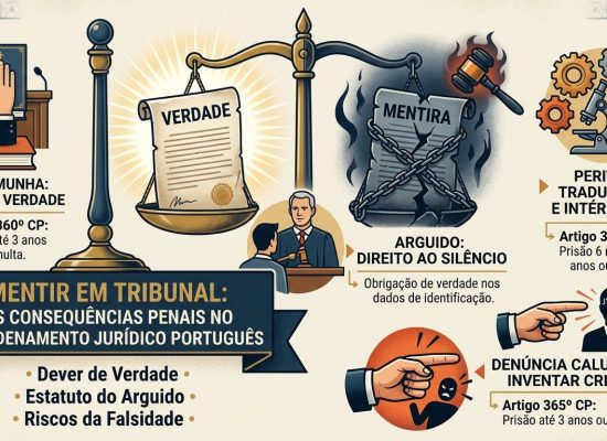 Mentir em Tribunal: As Consequências Penais no Ordenamento Jurídico Português